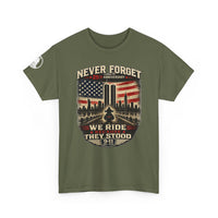 Load image into Gallery viewer, Never Forget We Ride Because They Stood 9/11 25th Anniversary