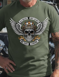 Load image into Gallery viewer, Old Bikers Don't Go Grey - We Turn Chrome